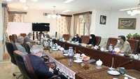 جلسه مشترک مسئولین شبکه بهداشت و درمان دامغان با قرارگاه مردمی مبارزه با کرونا و خیرین سلامت